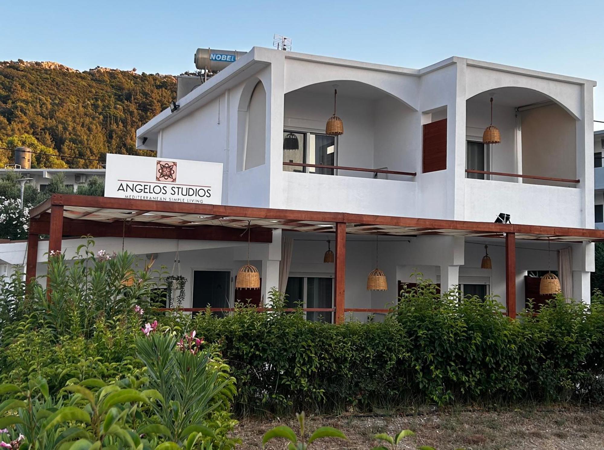 Angelos Studios 1-2 In Faliraki Rhodes-Ground Floor Exterior photo